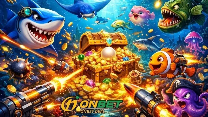 Hệ thống bảo mật và hỗ trợ tại sảnh Bắn cá Onbet