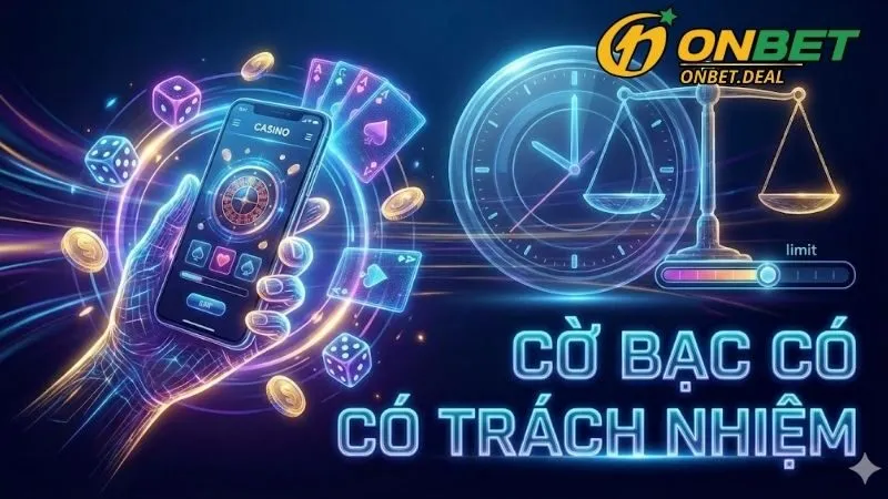Các công cụ hỗ trợ cờ bạc có trách nhiệm tại Onbet