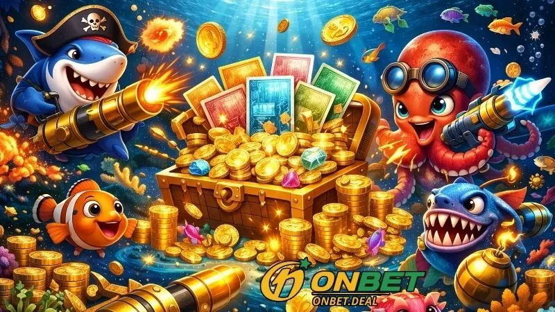 Hệ thống sinh vật biển và mức trả thưởng siêu hấp dẫn