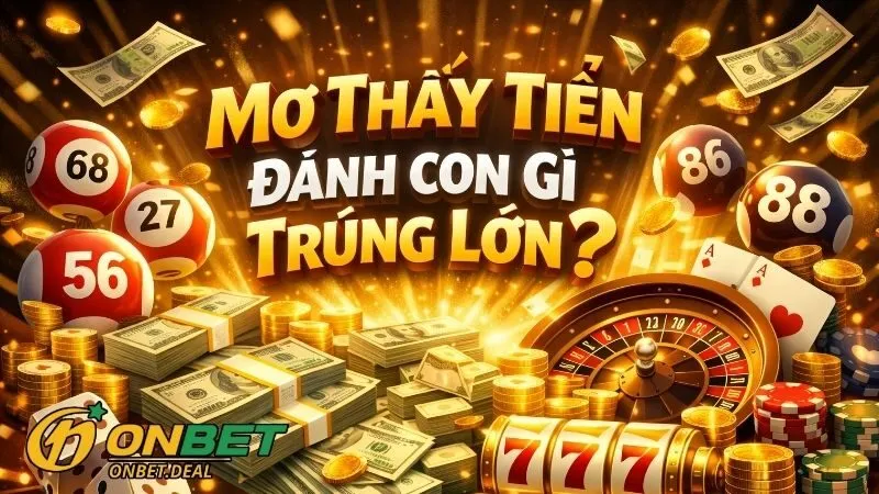 Mơ thấy tiền đánh con gì trúng lớn? 